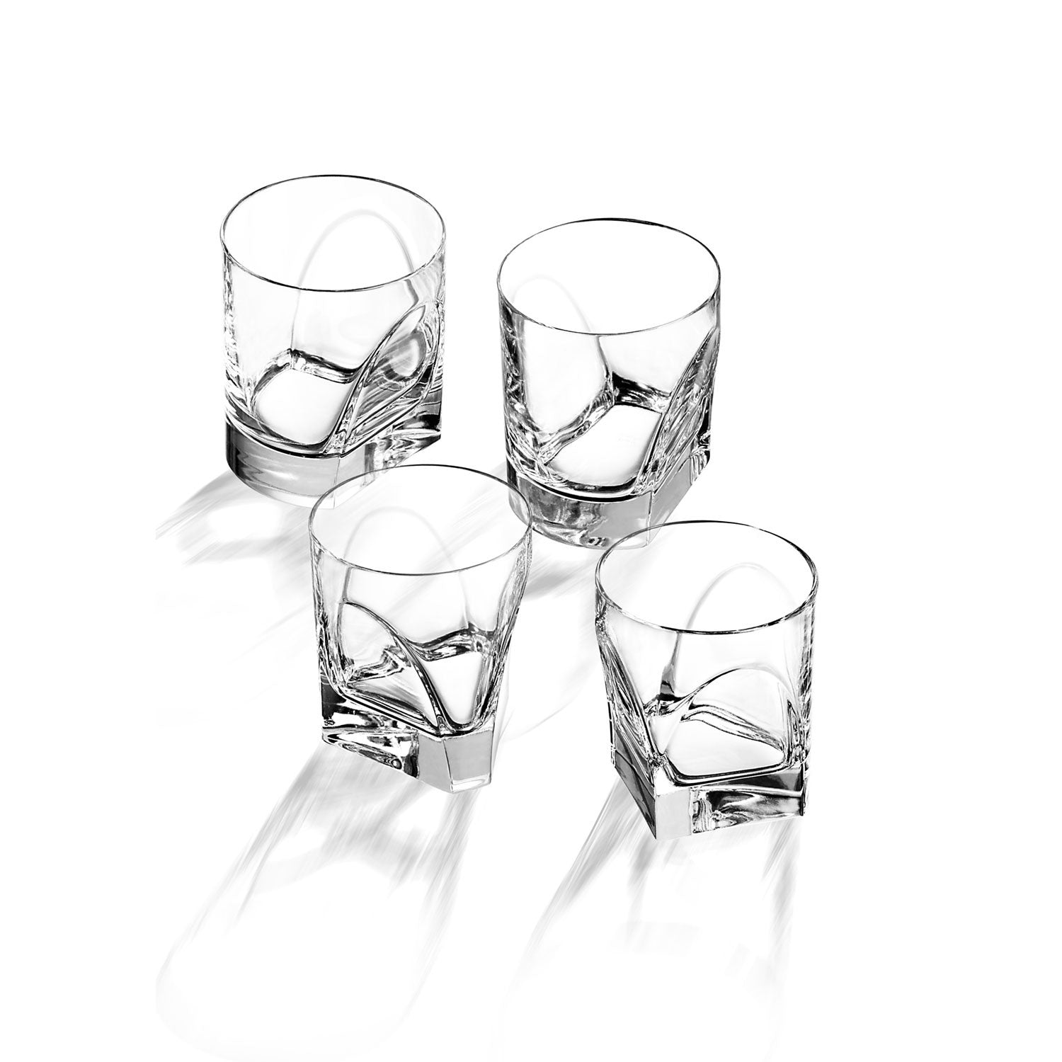 Arnolfo di Cambio glass グラス ２個セット 新品 Arnolfo di Cambio - Set of 2 Smoke Double Old Fashion Glasses