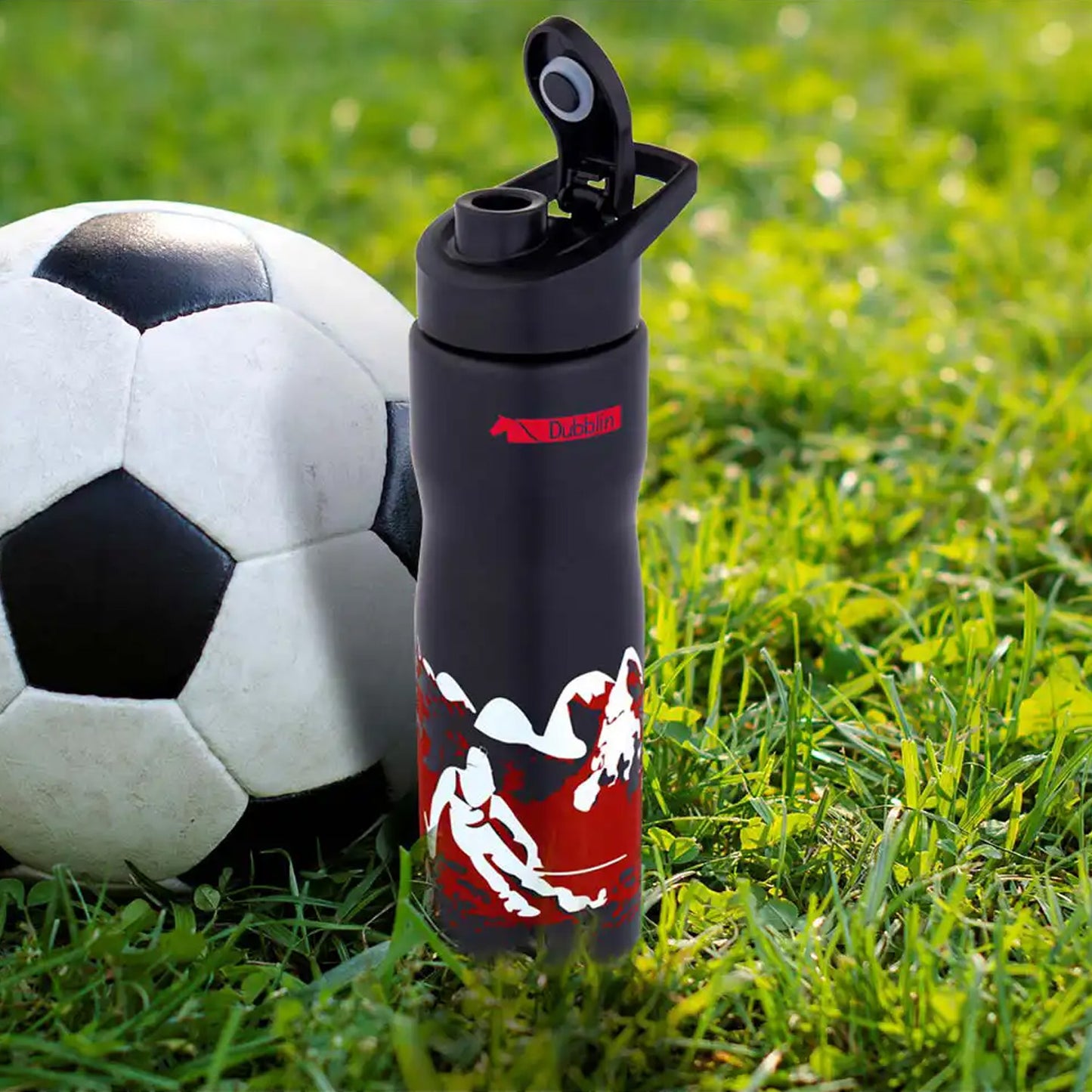 Dubblin Adventure 750ml Single Wall Sports Bottle