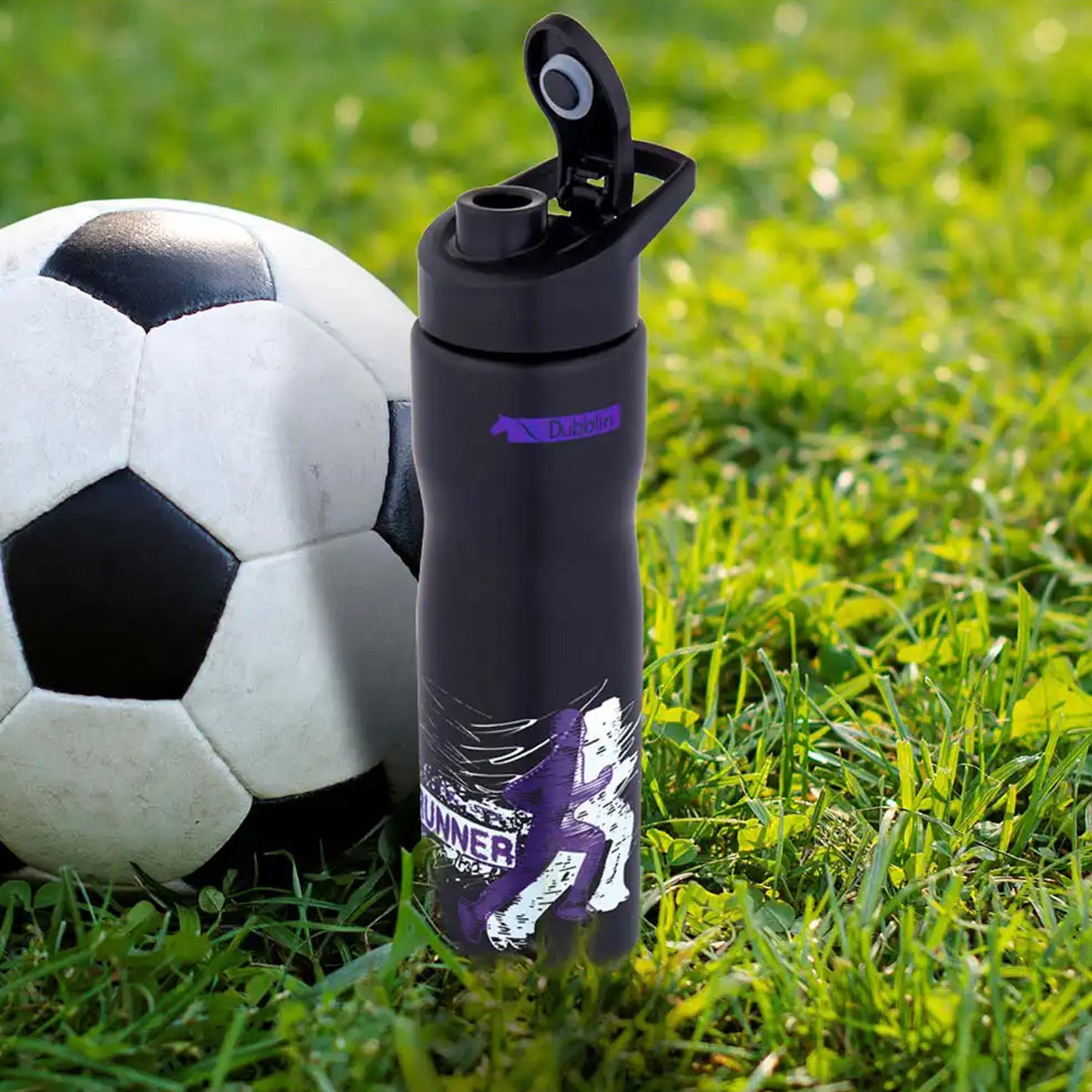 Dubblin Adventure 750ml Single Wall Sports Bottle