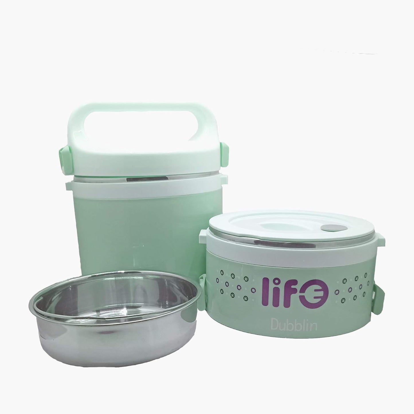 Dubblin Double Delight Lunch Box - Spacious & Leak Resistant
