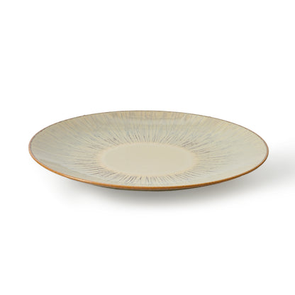 Mesa Agata Beige Half Plate 21 Cm Set of 6