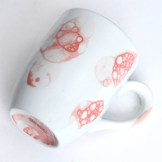 Tablejoy Milk/Coffee Mug Set'4 Red