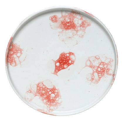Tablejoy Edged Half Plate Set'6 Red
