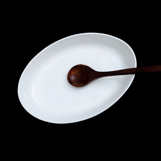 FUJITAKE OVAL CASSOROLE BOWL 30x21CM