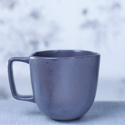 FUJITAKE CUP NS 27CL ER CHARCOAL GRAY DOTTS SET OF 6