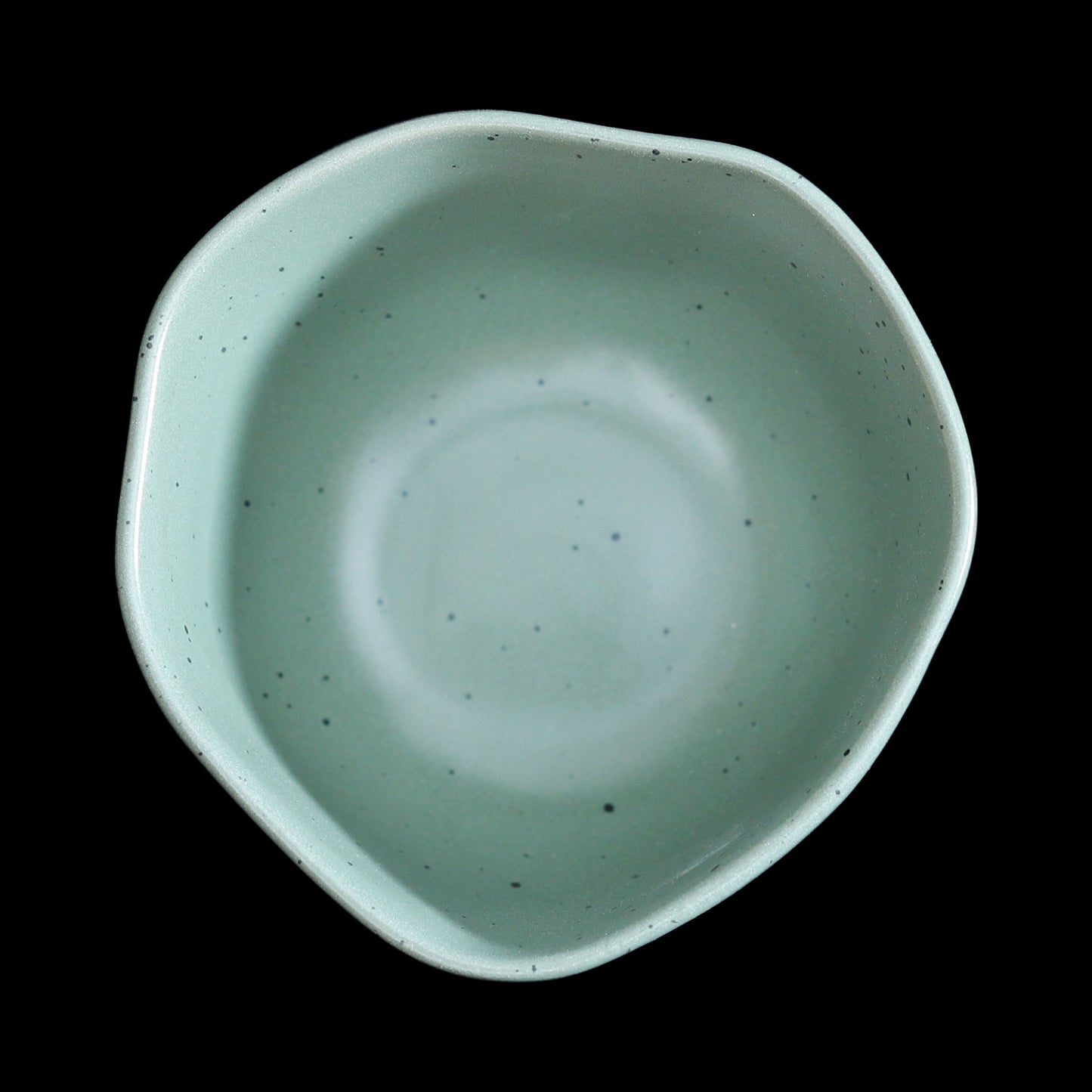FUJITAKE BOWL NS 9.5CM/21CL ER MIST GREEN DOTTS SET OF 6