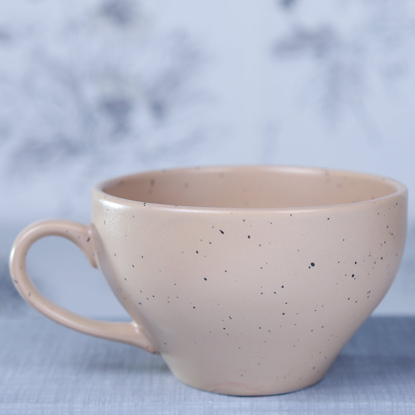 FUJITAKE CUP NS 30CL MOKKA DARK SAND DOTTS SET OF 6