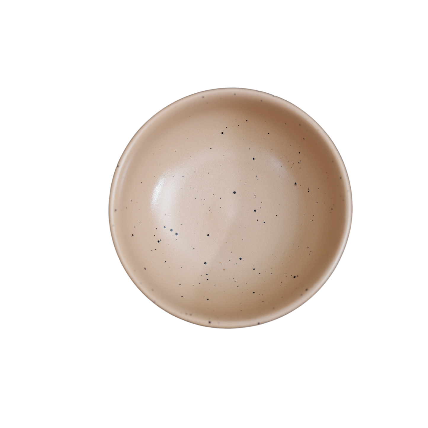 FUJITAKE BOWL NS PRIME 10CM LITE DARK SAND DOTTS SET OF 6
