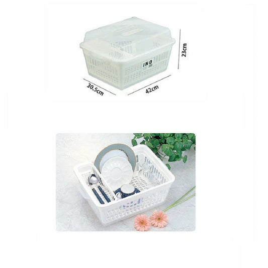 PLASTIC STRAINER SET W/CLEAR FOOD M