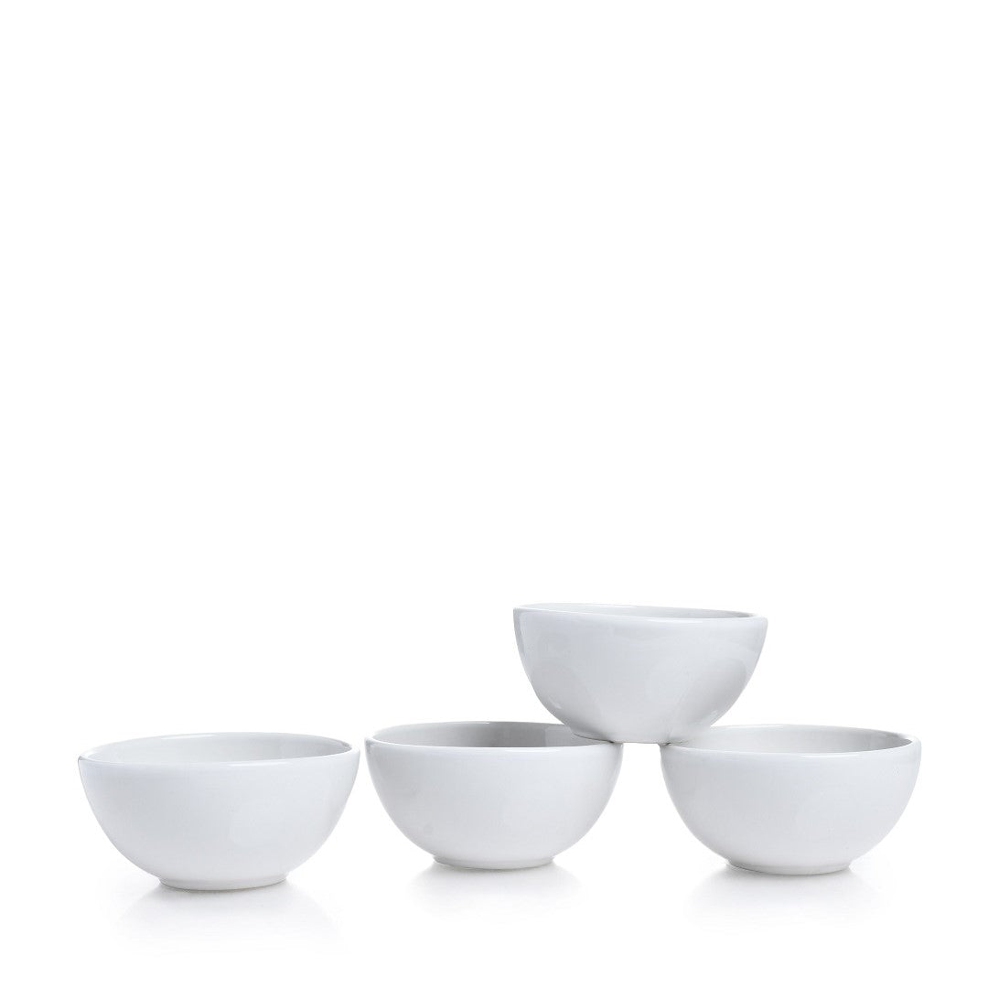 Coupe Bowl 10 Cm Set of 4 - Optic White