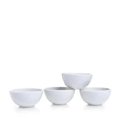 Coupe Bowl 10 Cm Set of 4 - Optic White