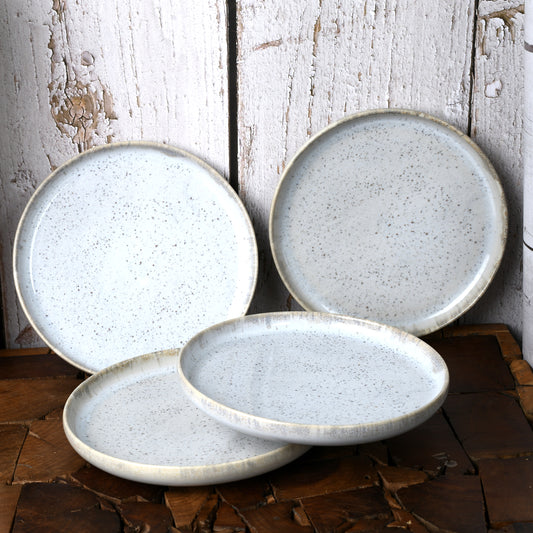 Urban Plate 28 Cm Set of 4 - Lily White