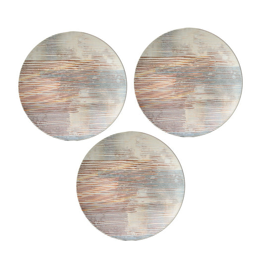 Mesa Rio Gold Dinner Plate -27 Cm Set of 3