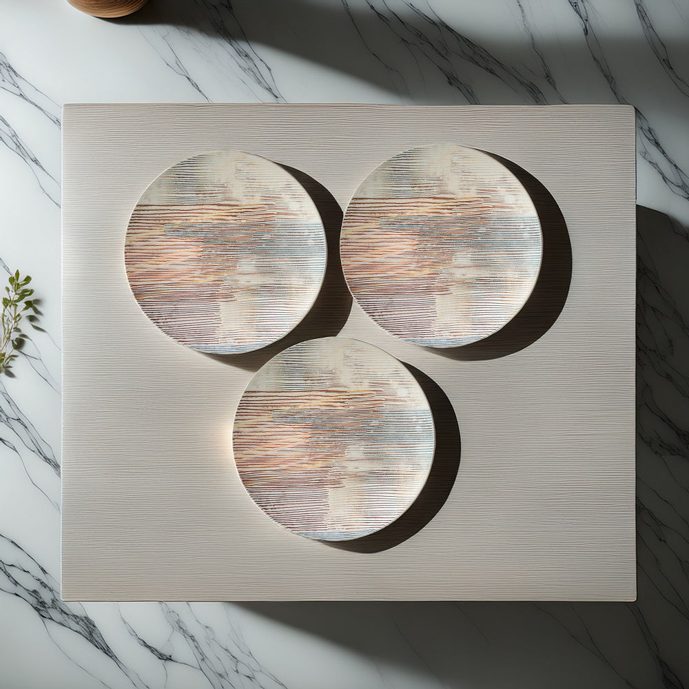 Mesa Rio Gold Dinner Plate -27 Cm Set of 3