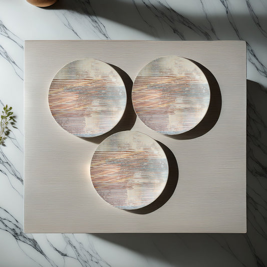 Mesa Rio Gold Dinner Plate -27 Cm Set of 3