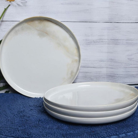 Urban Plate 28 Cm Set of 4 - Nogal Off White
