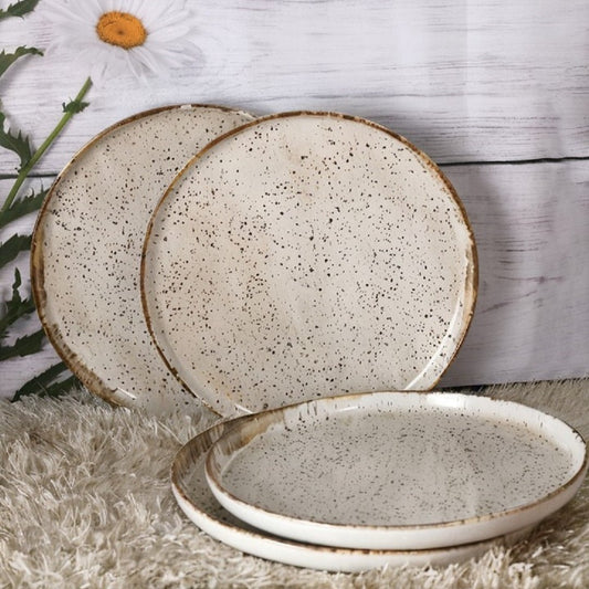 Urban Plate 28 Cm Set of 4 - Quartzo Branco