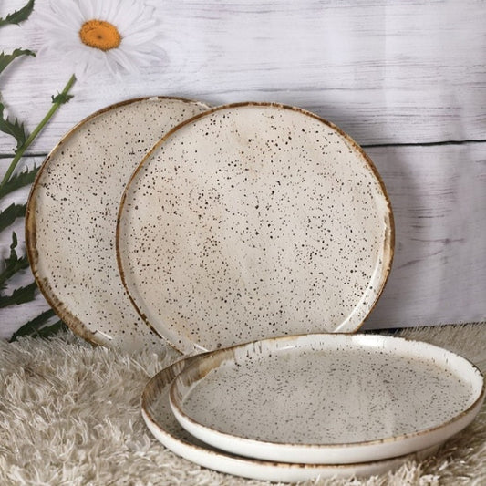 Urban Plate 22 Cm Set of 4 - Quartzo Branco