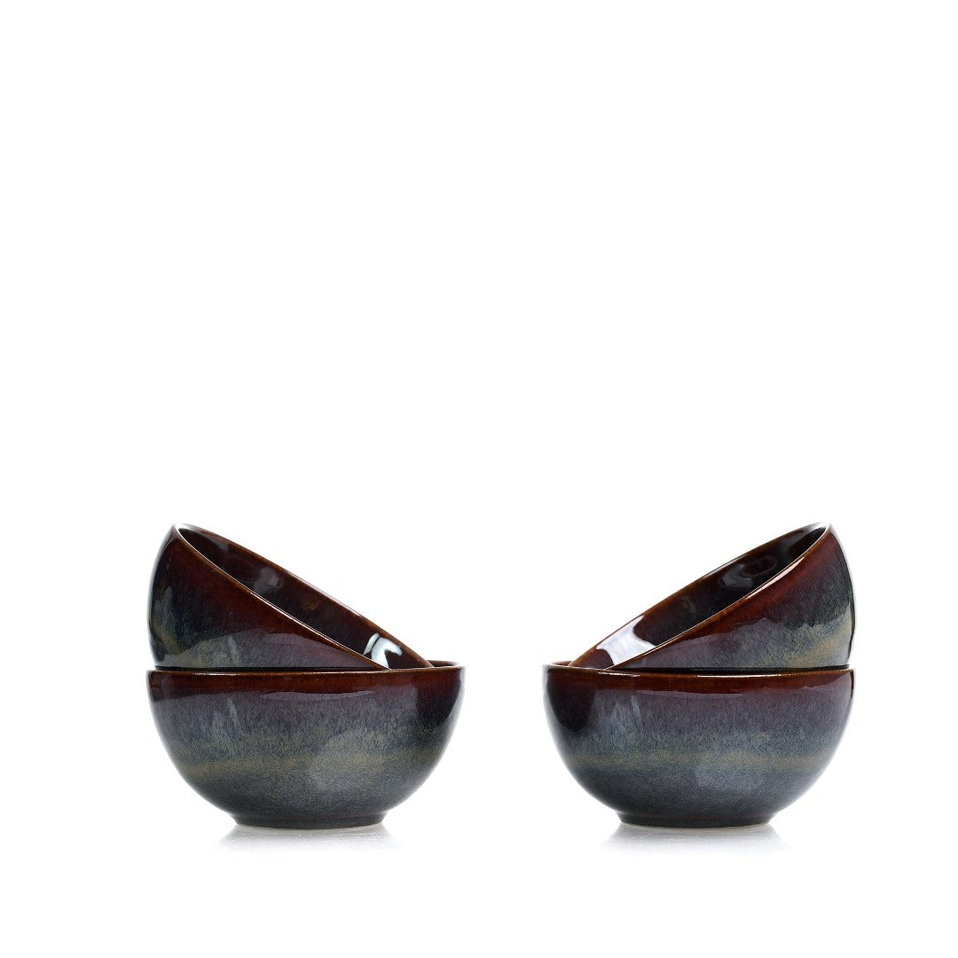 Coupe Bowl 10 Cm Set of 4 - Tropical