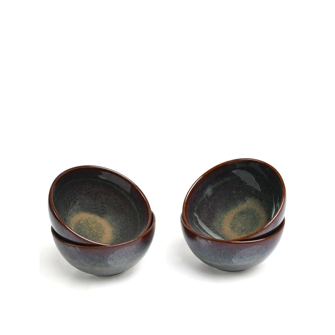 Coupe Bowl 10 Cm Set of 4 - Tropical
