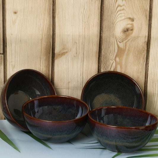Coupe Bowl 10 Cm Set of 4 - Tropical