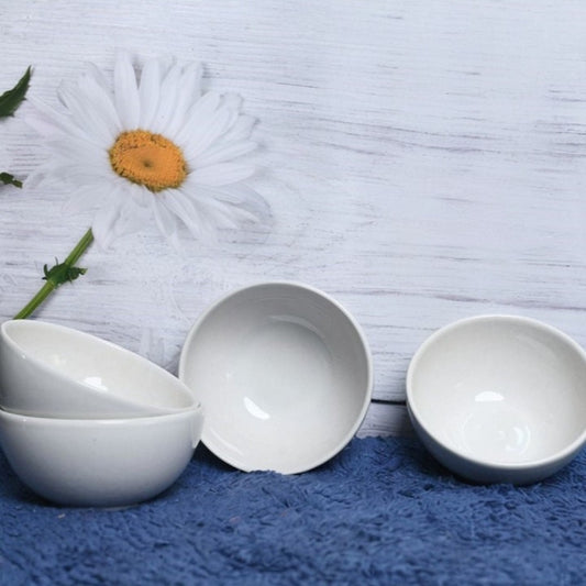 Coupe Bowl 14 Cm Set of 4 - Optic White