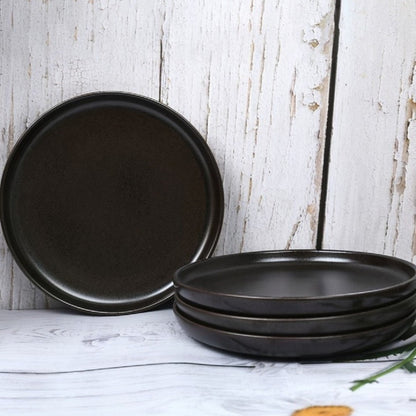 Urban Plate 22 Cm Set of 4 - Brown Metalic