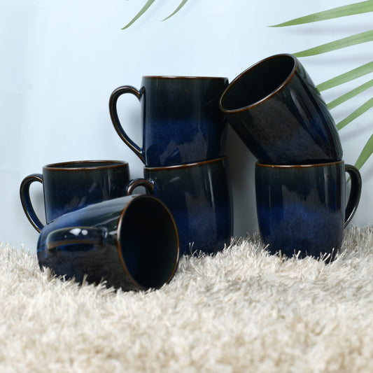 Bullet Mug 11 Set of 6 - Cobalto RT