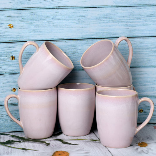 Bullet Mug 11 Set of 6 - Tea Rose