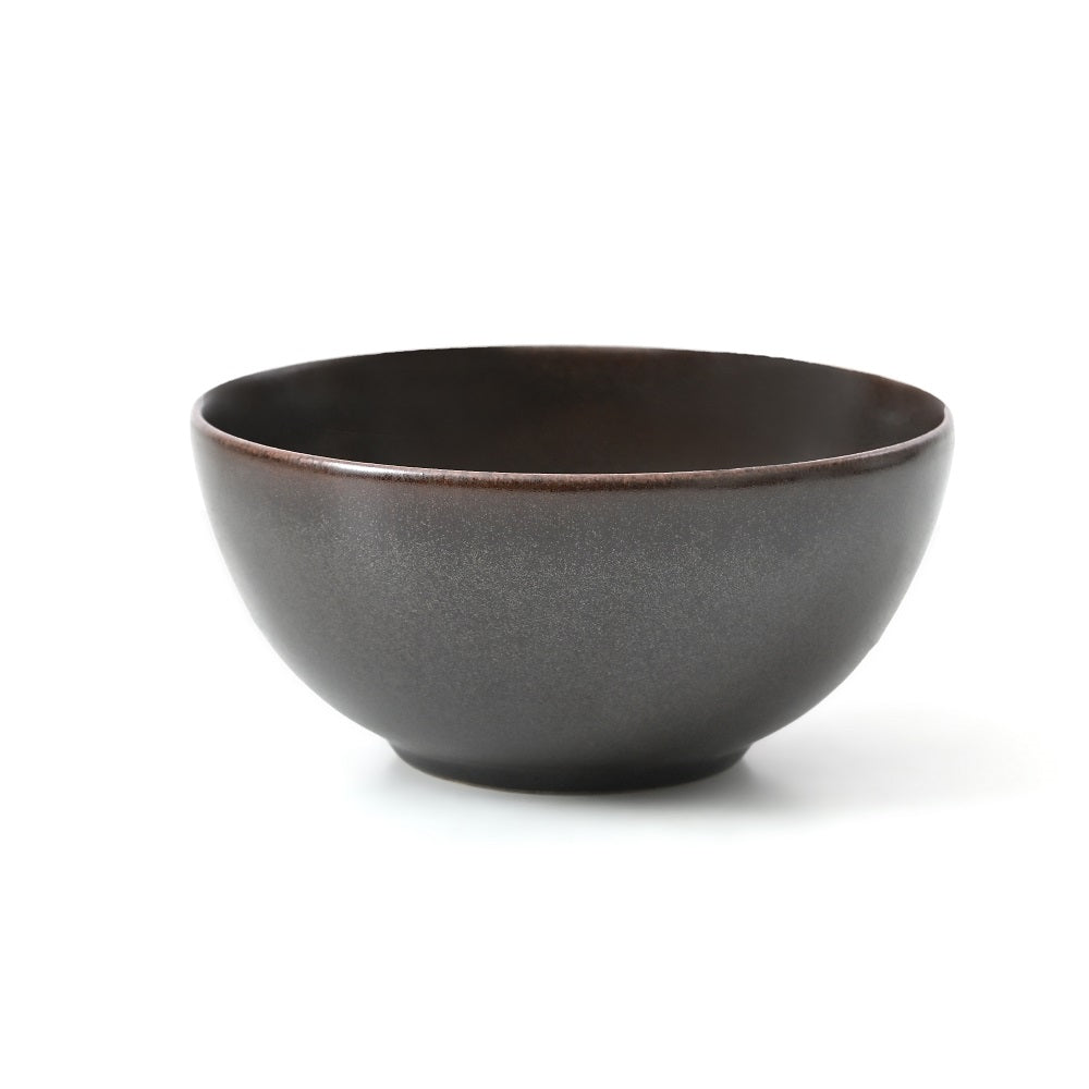 Mesa Brown Metallic Bowl 16 Cm Set of 2
