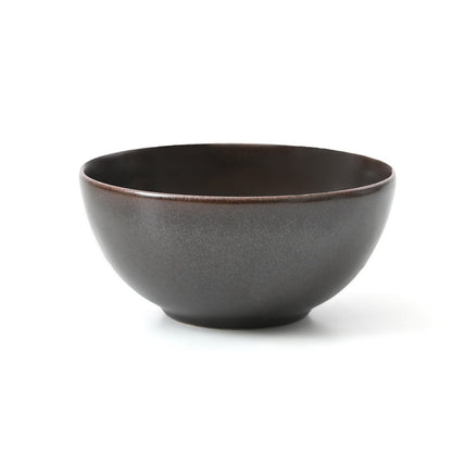 Mesa Brown Metallic Bowl 16 Cm Set of 2