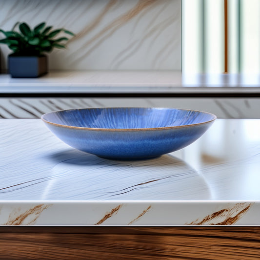 Mesa Agata Cobalto Pasta Bowl 22 Cm