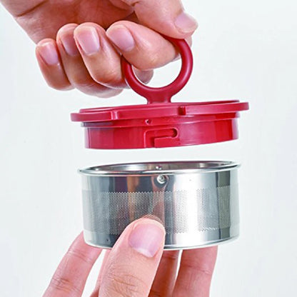 Pull-Up Tea Maker, Red
350 ml