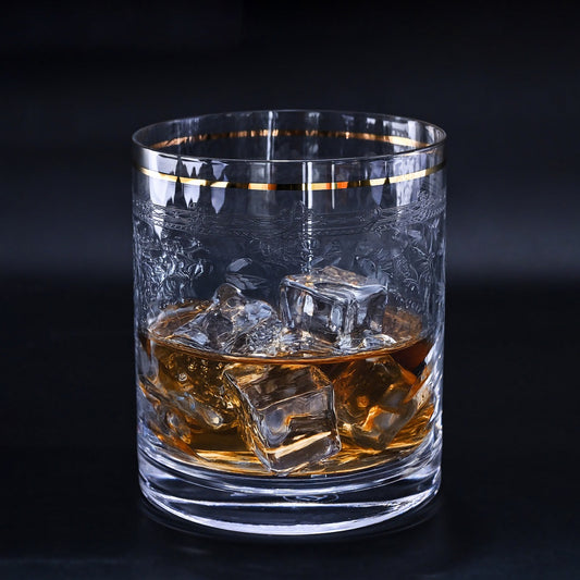 Rona Panto + Gold Rim Whisky Set'4
