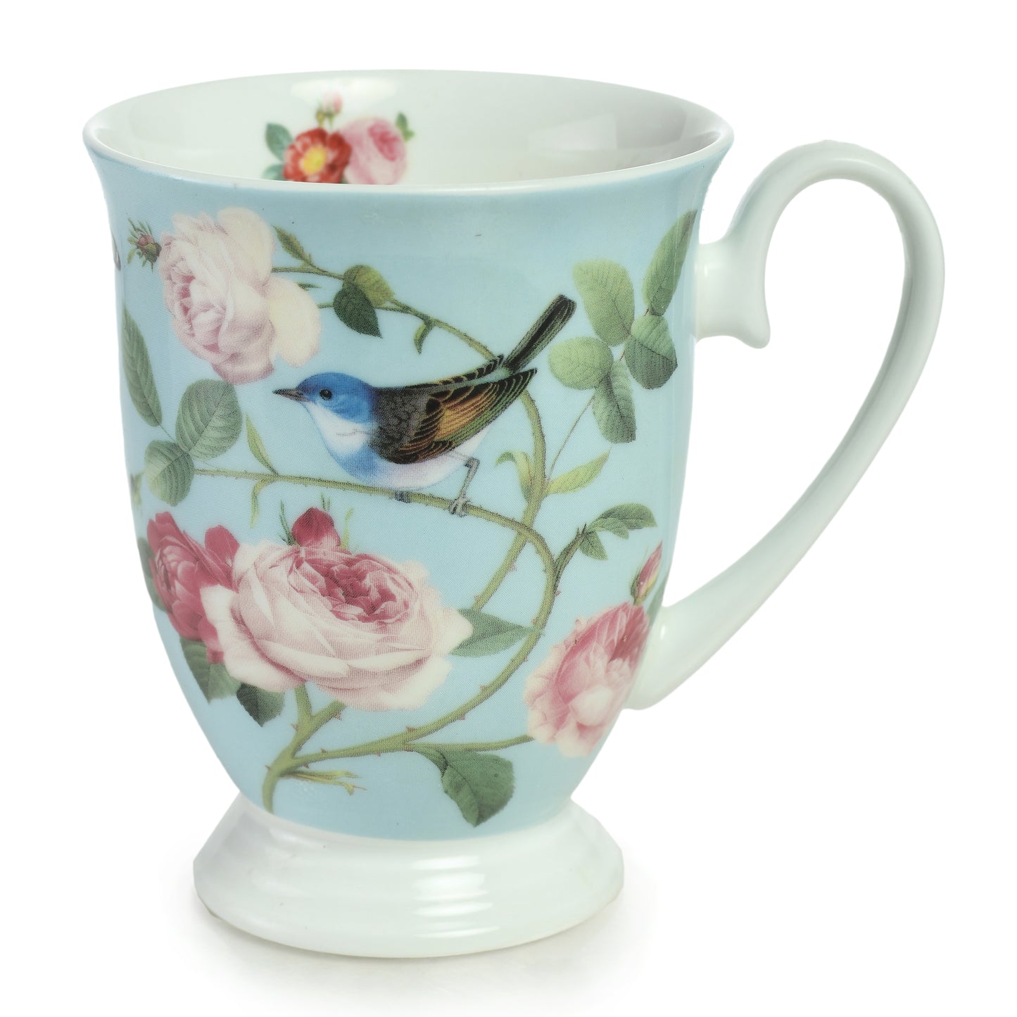 STECHCOL COFFEE/MILK MUG LONG EATON BIRDS SET 2