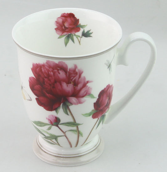STECHOL RED PEONY Set of 2