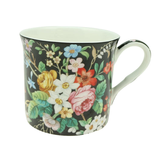 Stechcol Wildflower Chintz - Black