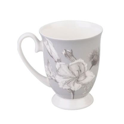STECHCOL SCOFFEE/MILK MUG WHITE LILY SET 2