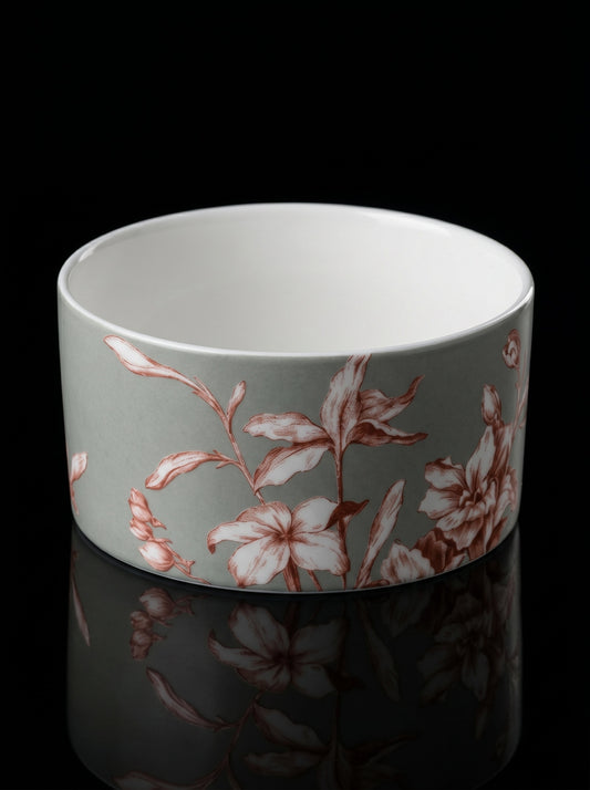 STECHCOL SNACK BOWL 12CM RED LILY SET 2