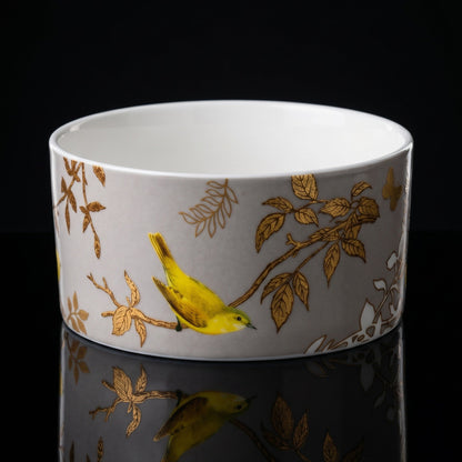 STECHCOL SNACK BOWL QUETZAL BIRD FAWN SET 2