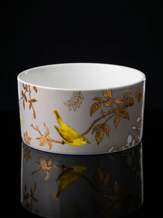 STECHCOL SNACK BOWL QUETZAL BIRD FAWN SET 2