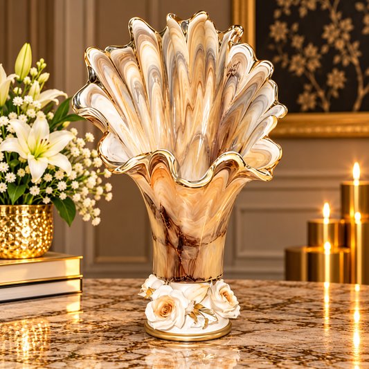PAVONE SPLASH MIELE VASE MIELE COLLECTION