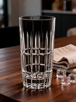 HANDCUT SQUARE LONGDRINK SET OF 4
