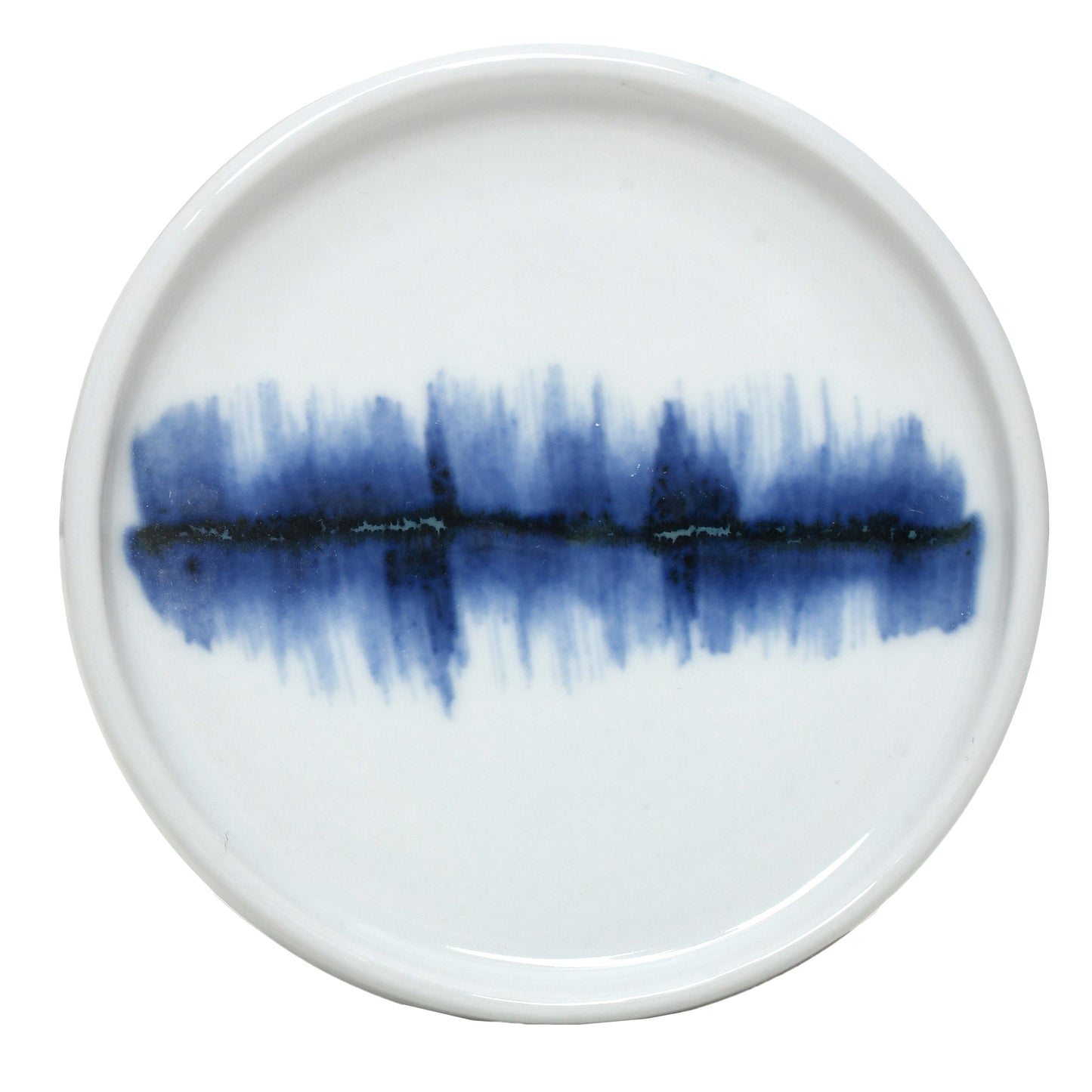 Tablejoy Edged Cannapes Plate Set'6 Blue