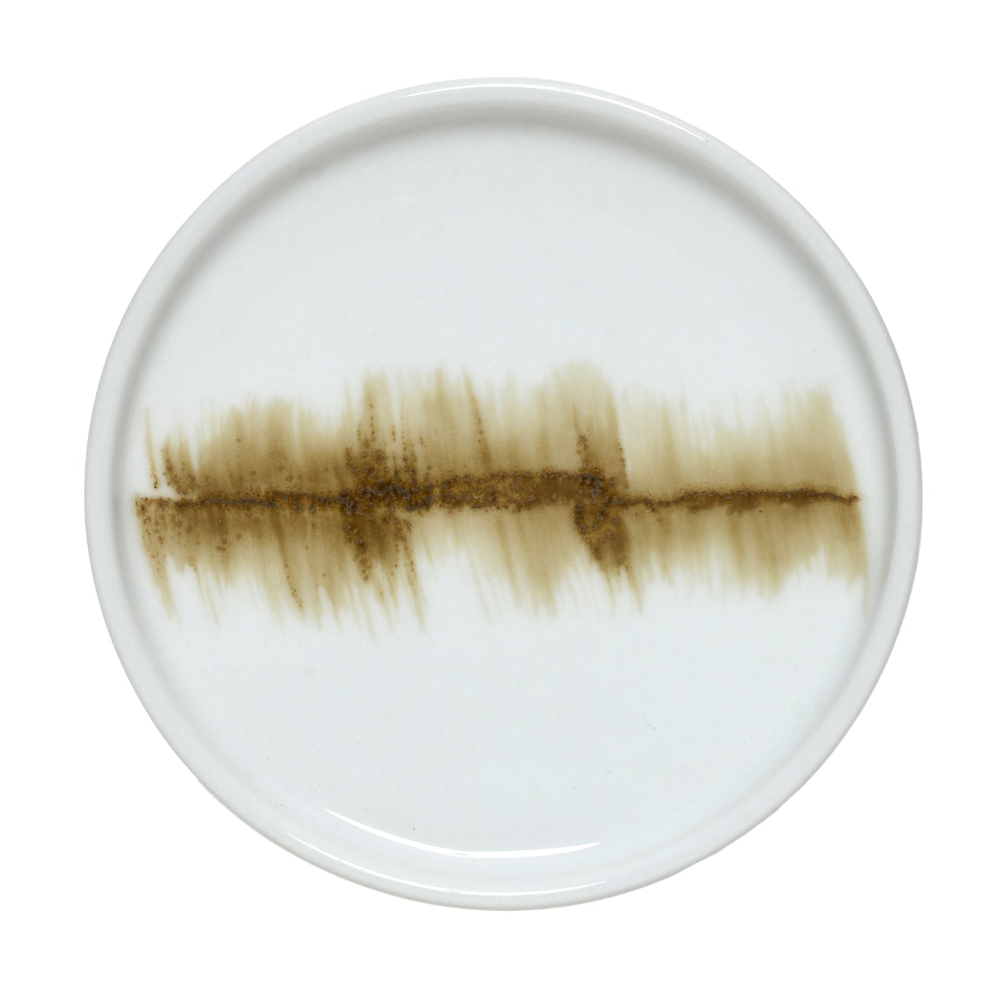 Tablejoy Edged Cannapes Plate Set'6 Olive