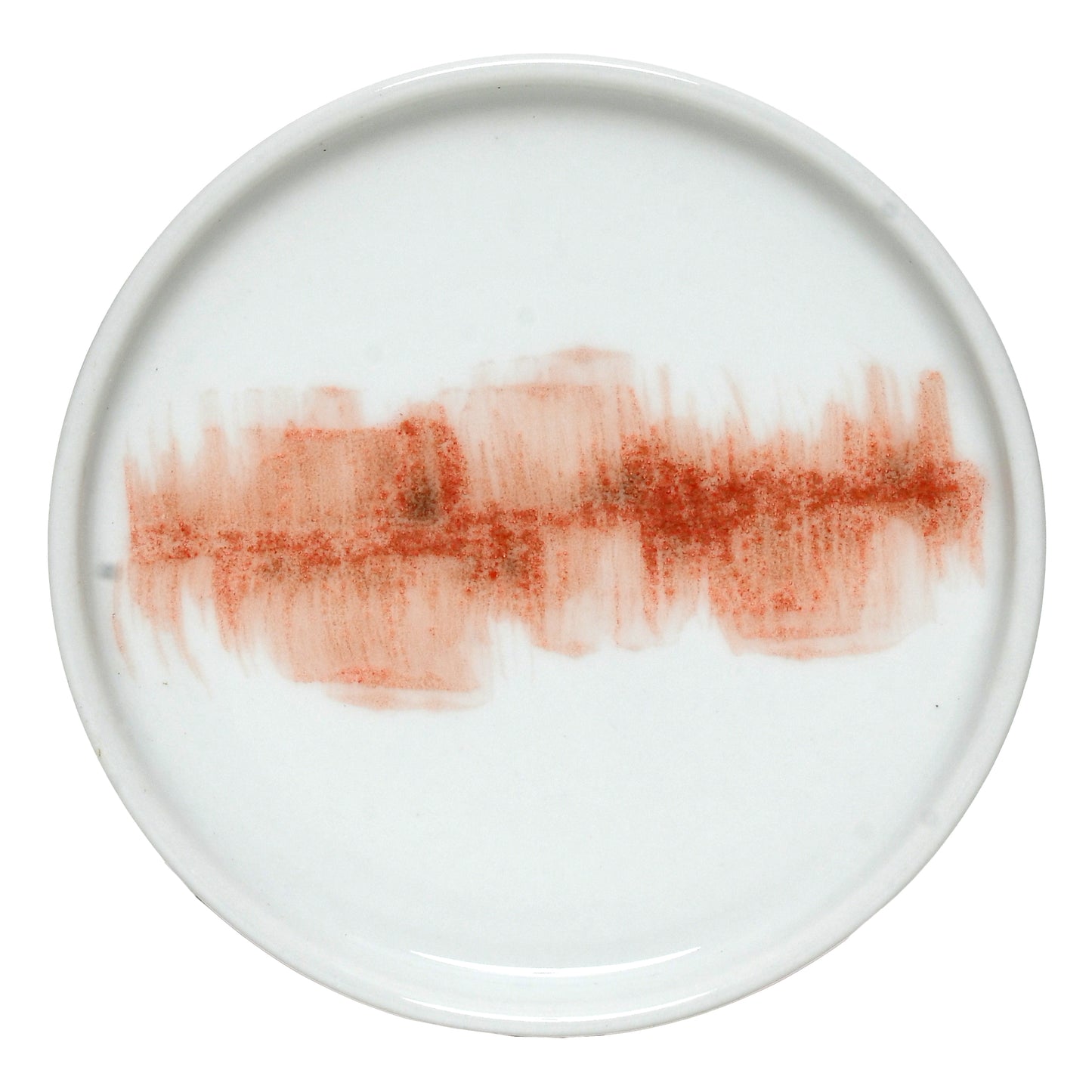 Tablejoy Edged Cannapes Plate Set'6 Red