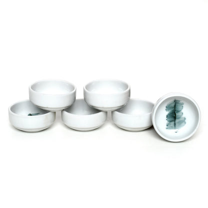 Tablejoy Stackable Dip Bowl Set'6 Black