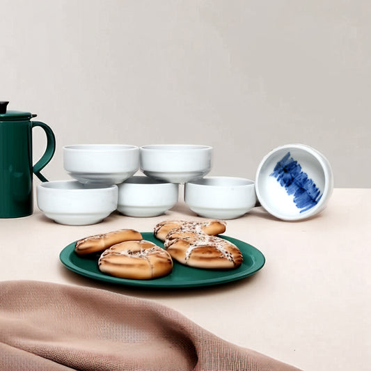 Tablejoy Stackable Dip Bowl Set'6 Blue