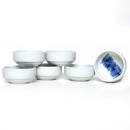 Tablejoy Stackable Dip Bowl Set'6 Blue