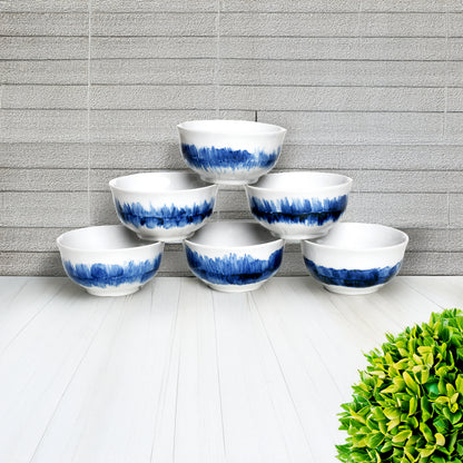 Tablejoy Veg/Curry Bowl Set'6 Blue